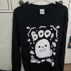 Boo Halloween Ghost Sweatshit